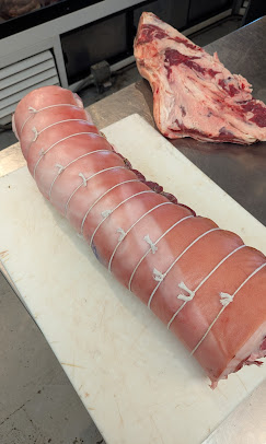 A house-butchered roast.